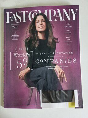 Fast Company magazine Spring 2026 featuring Tubi CEO Anjali Sud